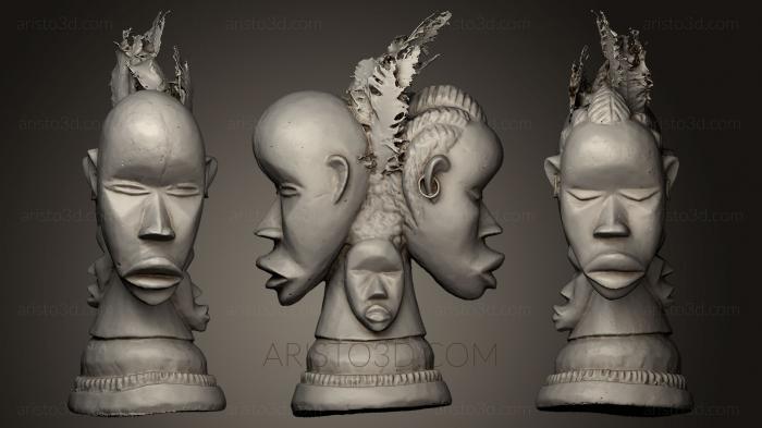 Busts and heads antique and historical (BUSTA_0430) 3D model for CNC machine
